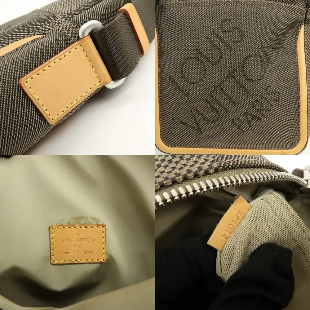 Louis Vuitton Damier Geant Citadin Crossbody Bag Brown